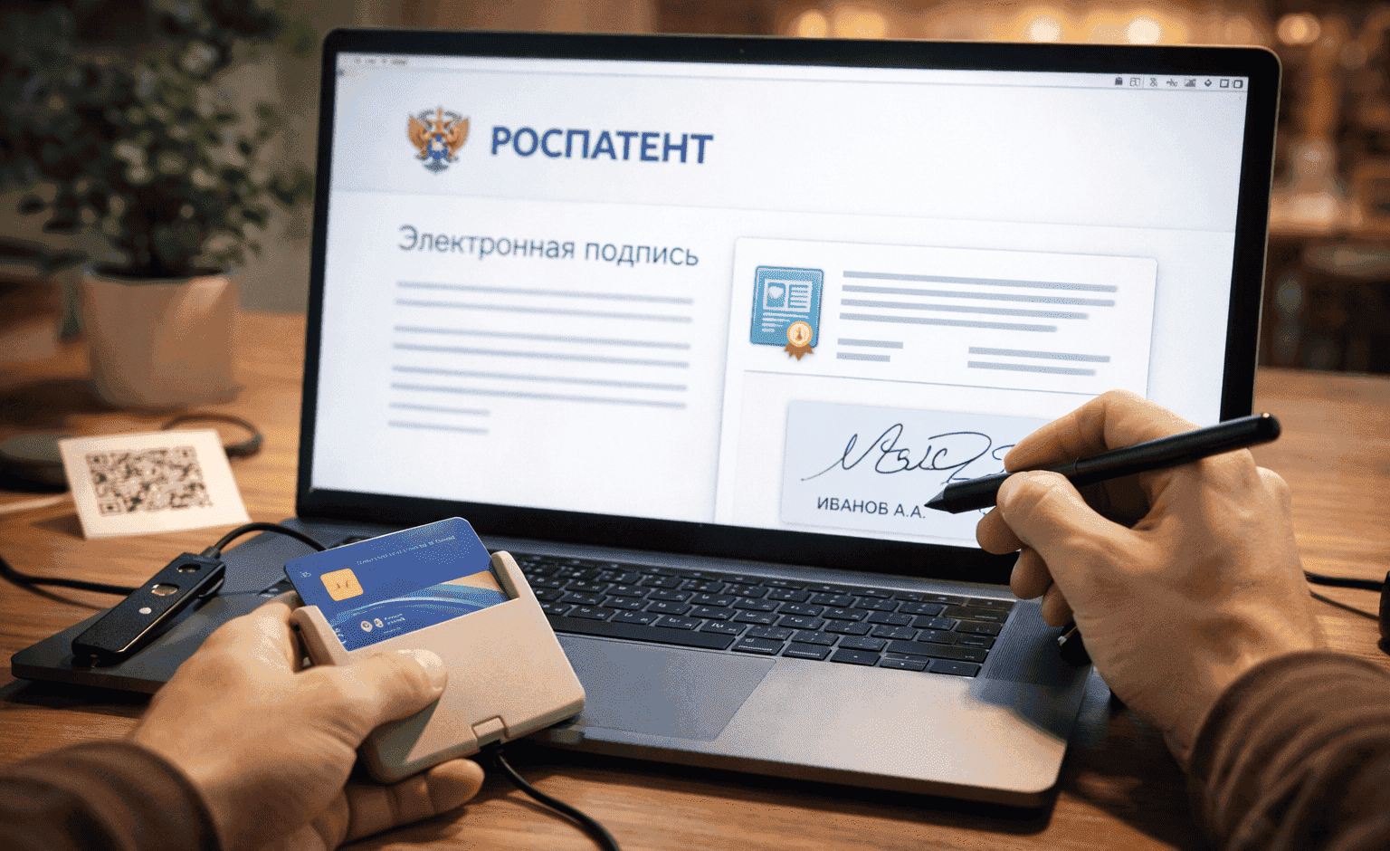 Электронная подпись для взаимодействия с Роспатентом: как получить и настроить?
