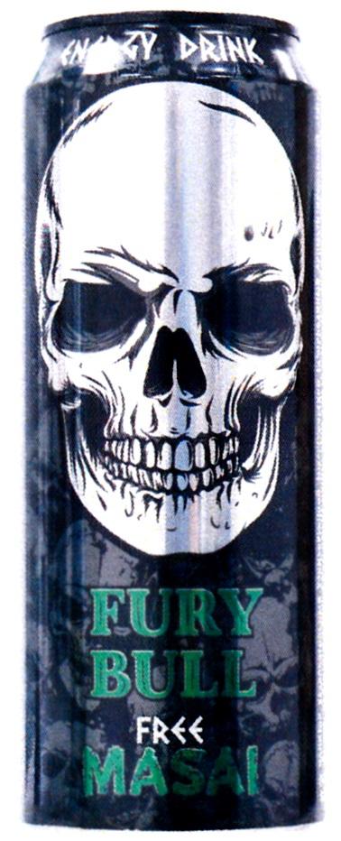 FURY BULL FREE MASAI ENERGY DRINK