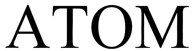 ATOM ATOM АТОМ
