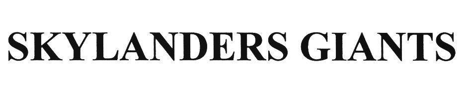 SKYLANDERS GIANTS