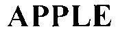 APPLE
