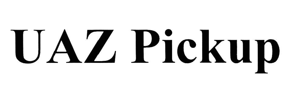 UAZ PICKUP