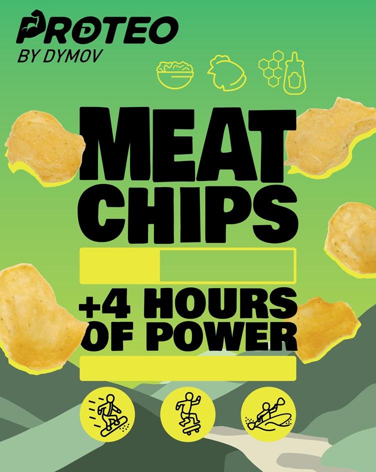 PROTEO BY DYMOV MEAT CHIPS +4 HOURS OF POWER