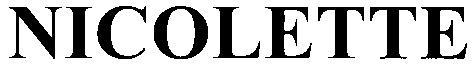 NICOLETTE