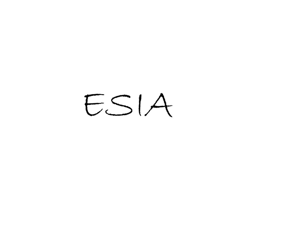 Магазин женской и детской одежды "ESIA", товарный знак № 934694