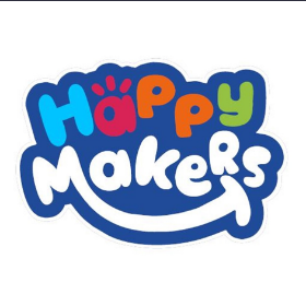 Детские игрушки и аппликации "Happy makers", товарный знак № 931802