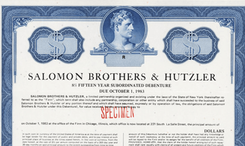 Младший брат: история краха банка Salomon brothers
