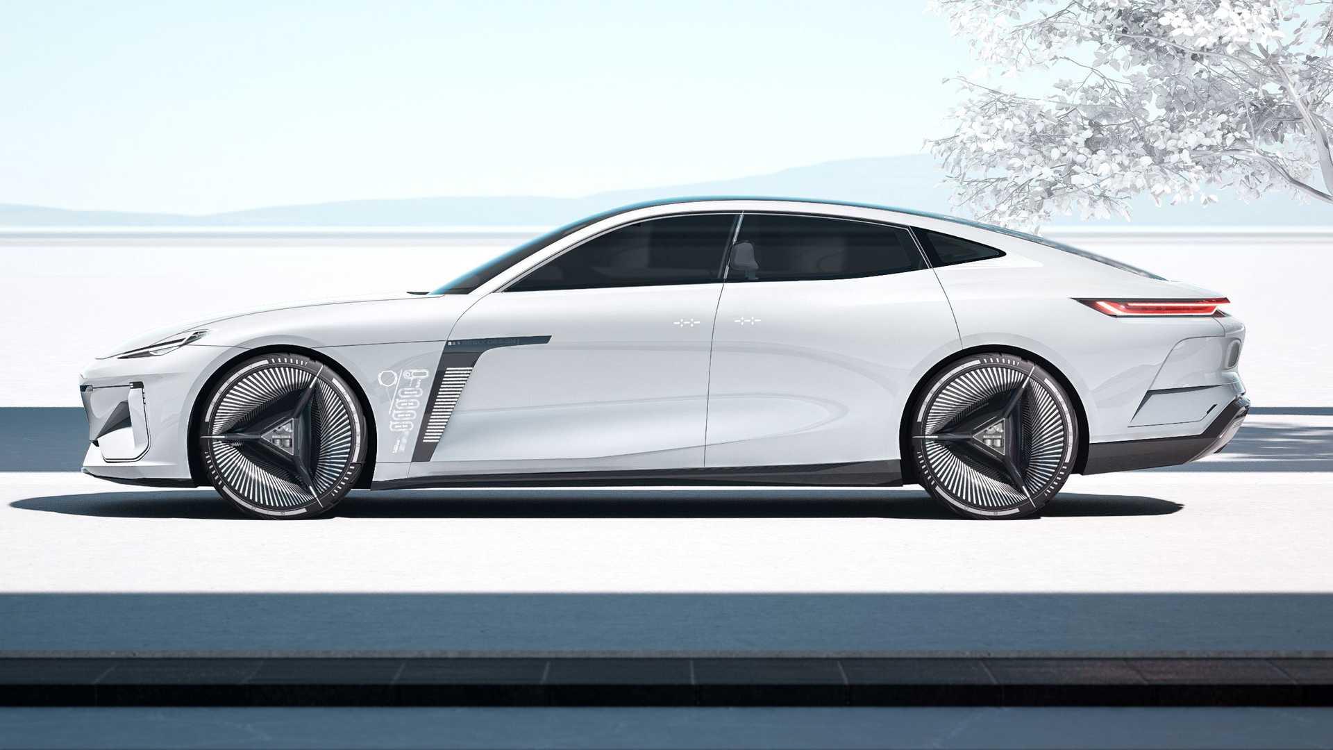 Конкурент Tesla: Geely запатентовала полностью электрический седан 