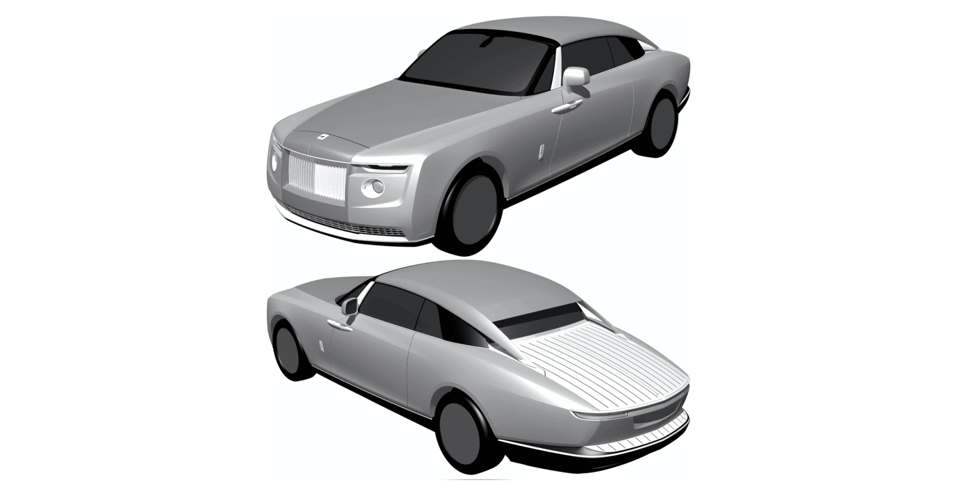 В России запатентован промышленный образец редкого кабриолета Rolls-Royce