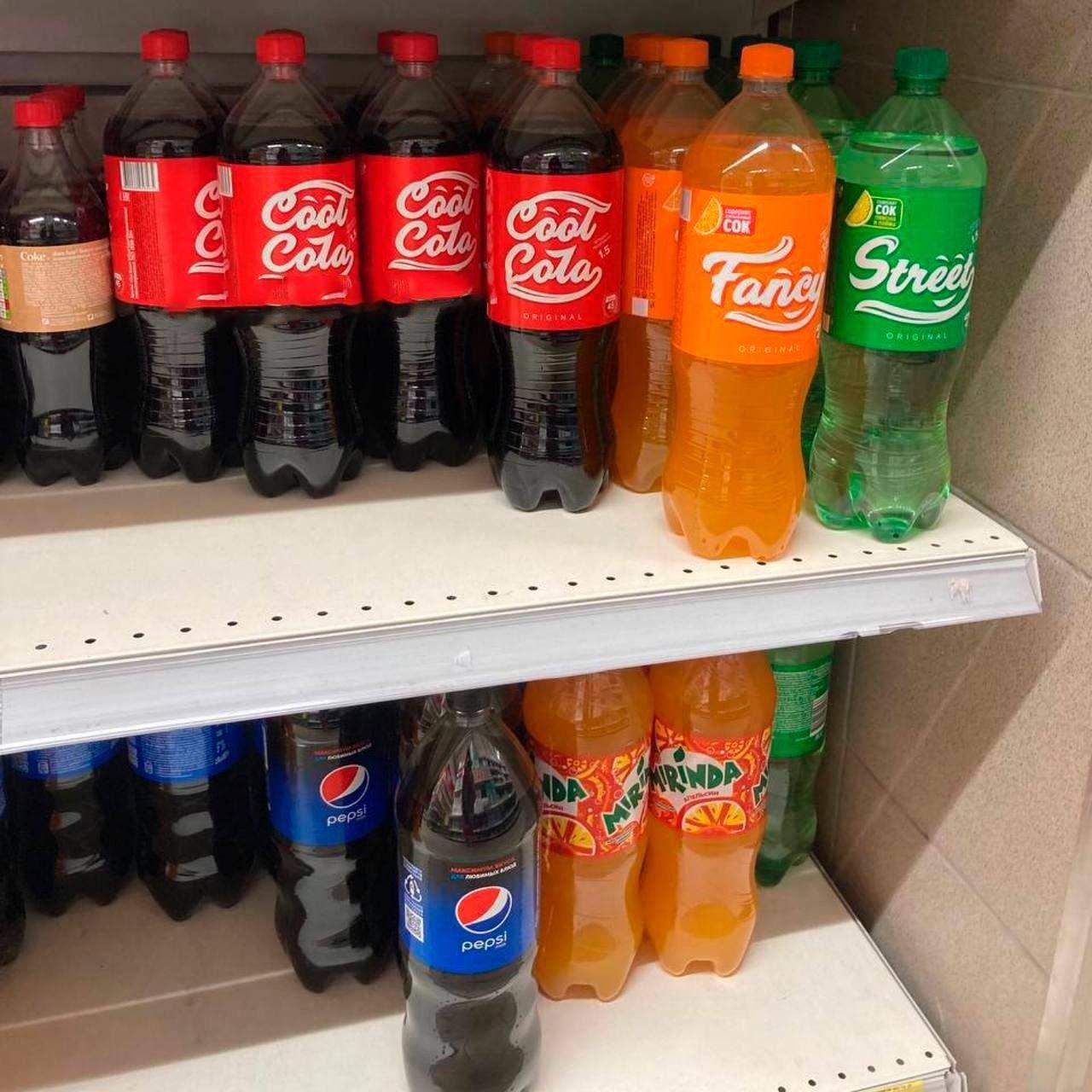 Российские аналоги Coca-Cola и Pepsi заняли 5% рынка