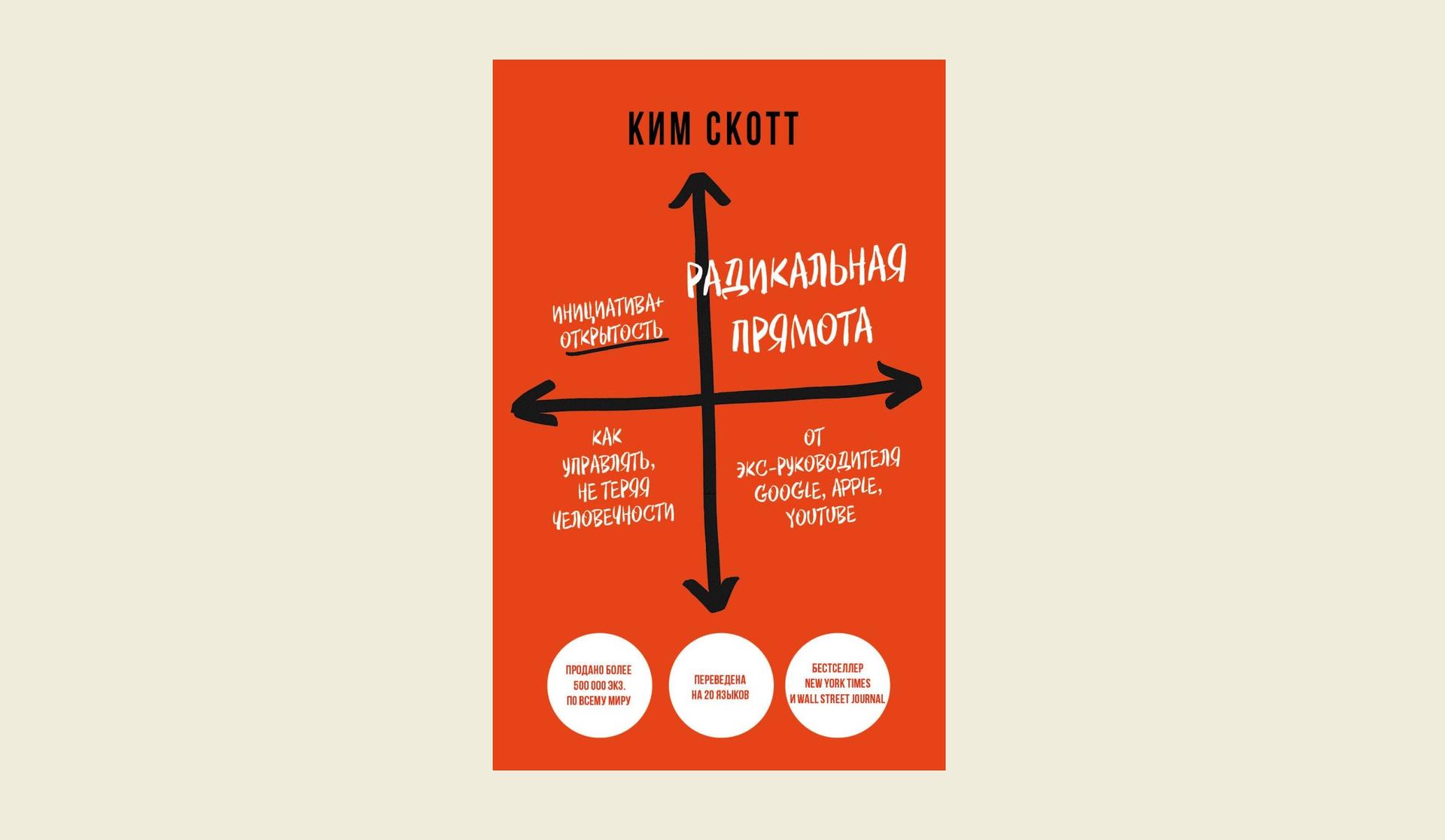 Чтение на выходные: «Радикальная прямота. Как управлять людьми, не теряя человечности» Ким Скотт