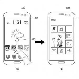 Samsung запатентовала смартфон с одновременно работающими Android и Windows